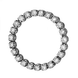 $2,990 Genuine 1.14 ct Diamond Pendant 14K Gold