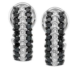 $2,999 Genuine 1.10 ct Diamond Earrings 14K Gold