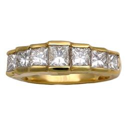 $6,900 Genuine 1.25 ct Women's Diamond Ring 14K Gold