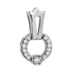 $1,290 Genuine 0.11 ct Diamond Pendant 14K Gold