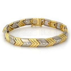 $5,500 Genuine 0.51 ct Diamond Bracelet 14K Gold