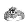 Image 1 : $4,199 Genuine 1.10 ct Semi Mount Diamond Ring 18K Gold