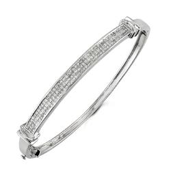$6,190 Genuine 1.50 ct Diamond Bracelet 14K Gold