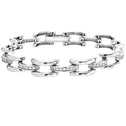 $5,800 Genuine 0.63 ct Diamond Bracelet 14K Gold