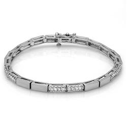 $5,100 Genuine 1.02 ct Diamond Bracelet 14K Gold