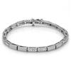Image 1 : $5,100 Genuine 1.02 ct Diamond Bracelet 14K Gold
