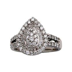 $13,999 Genuine 2.40 ct Diamond Fashion Ring 18K