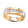 Image 1 : $2,790 Genuine 0.55 ct Diamond Ring 14K Gold