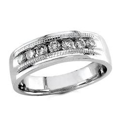 $2,400 Genuine 0.55 ct Diamond Ring 14K Gold