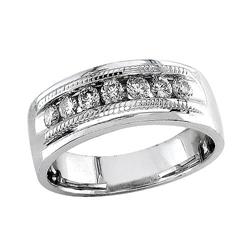 $1,790 Genuine 0.40 ct Diamond Ring 14K Gold