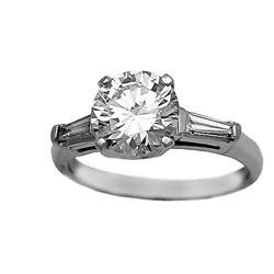 $19,999 Genuine 1.72 ct Diamond Engagement Ring PLAT