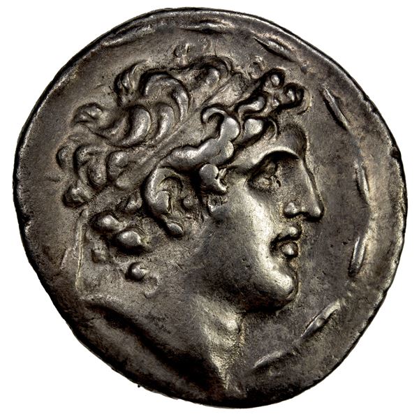 SELEUKID KINGDOM: Alexander I Balas, 152-145 BC, AR tetradrachm (16.48g), Antioch on the Orontes, SE