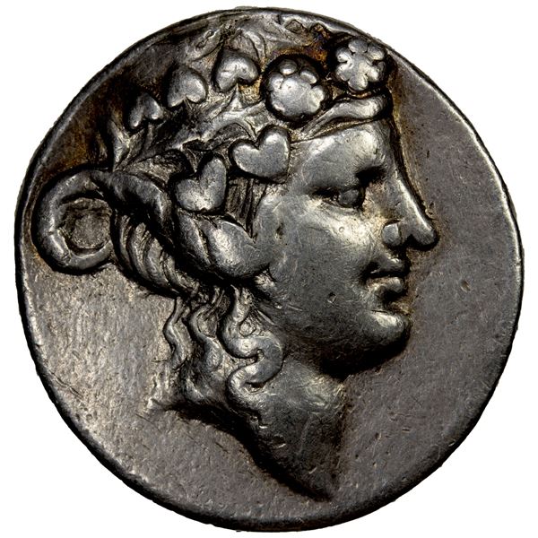 THRACE: Thasos, AR tetradrachm (14.50g), ca. 168-148 BC, Fine