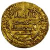 Image 1 : ABBASID: al-Mu'tamid, 870-892, AV dinar (4.22g), Madinat al-Salam, AH258, Fine to VF