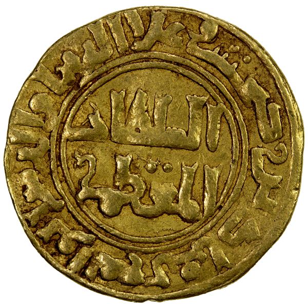 SELJUQ OF RUM: Kayqubad I, 1219-1236, AV dinar (4.44g), NM, AH624, VF