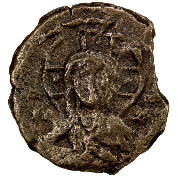 DANISHMENDID: Amir Ghazi, 1104-1134, AE dirham (3.54g), NM, ND, choice VF