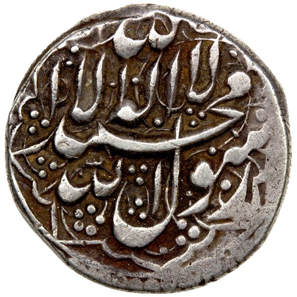 DURRANI: temp. Purdil Khan, 1826-1830/2nd reign, AR rupee (9.10g), Ahmadshahi, AH1244, VF-EF