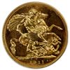 Image 2 : GREAT BRITAIN: George V, AV sovereign, 1911, PCGS Proof 65 CAM