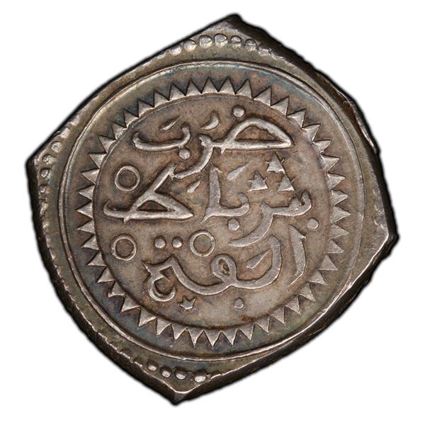 MOROCCO ('ALAWI SHARIF): AR 10 dirhams, Rabat al-Fath, AH1189, PCGS AU53