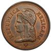 Image 1 : MEXICO: Republic, AE 2 centavos, Tlaxcala State, 1890, PCGS Specimen 63 BN