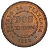 Image 2 : MEXICO: Republic, AE 2 centavos, Tlaxcala State, 1890, PCGS Specimen 63 BN