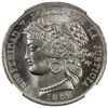Image 2 : PERU: Republic, AR 5 pesetas, 1880, NGC MS65