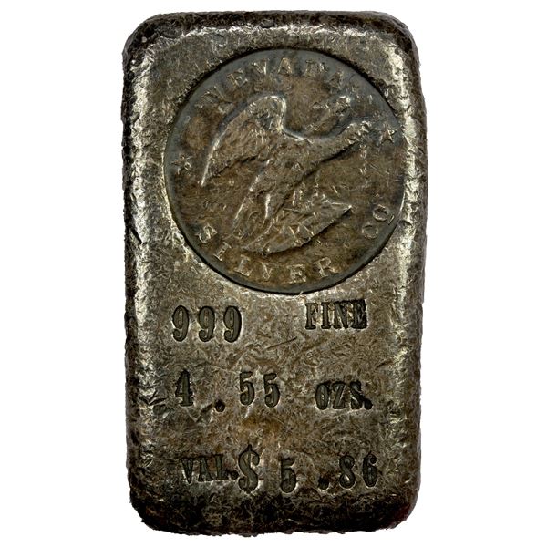 UNITED STATES: AR ingot (141.62g), VF