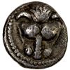 Image 1 : BRUTTIUM: Rhegion, AR obol (1.03g), ca. 510 BC, VF