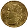 Image 1 : SWITZERLAND: Confederation, AV 20 francs, 1894-B, EF-AU