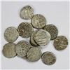 Image 1 : DURRANI: Shah Shuja', 2nd & 5th reigns, LOT of 14 silver rupees