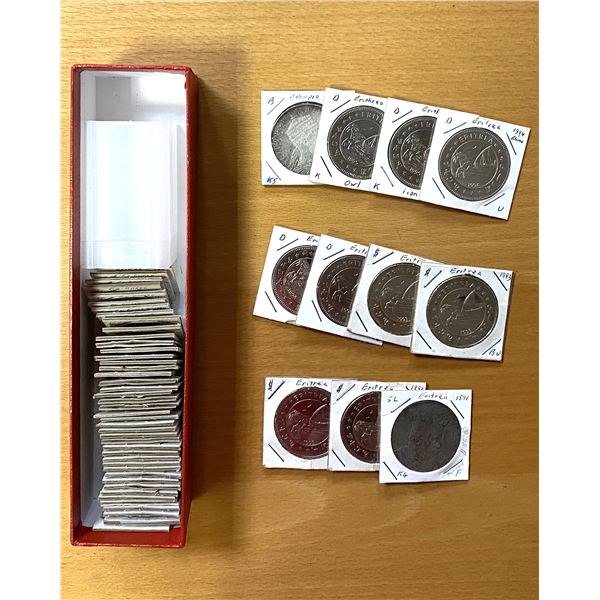 AFRICA: LOT of 54 crowns and minors