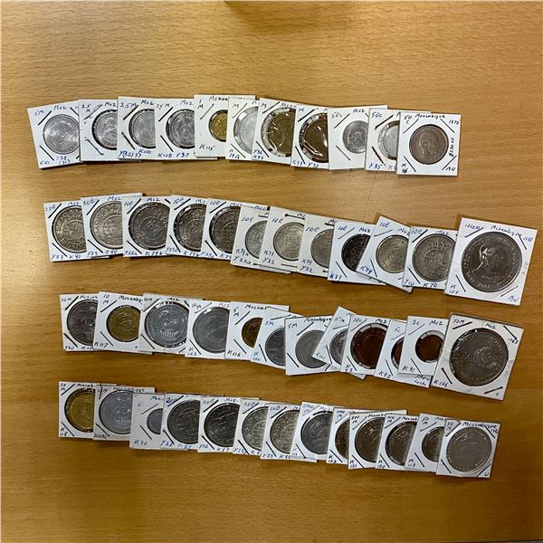 MOZAMBIQUE: LOT of 48 coins