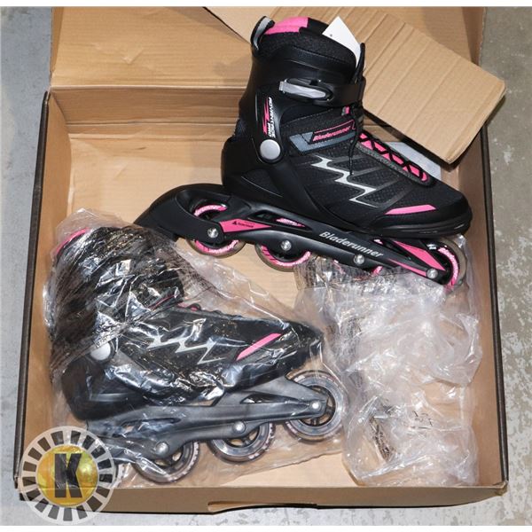 GIRLS ROLLERBLADES SIZE 9