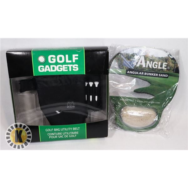 LOT OF NEW GOLF GADGETS