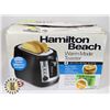 Image 1 : HAMILTON BEACH WARM MODE TOASTER EXTRA WIDE SLOTS