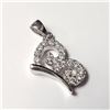 Image 2 : SILVER CUBIC ZIRCONIA  PENDANT