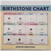 Image 1 : GENUINE GEMSTONE BIRTH CHART