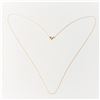 Image 1 : 10K YELLOW GOLD 18" 0.3G NECKLACE