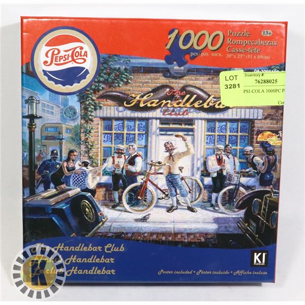 NEW PEPSI-COLA 1000PC PUZZLE- BIKE