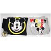 Image 1 : WOMEN'S SIZE L MICKEY MOUSE T-SHIRT 2 PACK