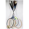 Image 1 : BUNDLE OF BADMINTON RACKETS