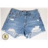 Image 1 : WOMENS LEVI'S DENIM SHORTS  W25
