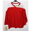 Image 1 : RED AND WHITE BLOCK JERSEY SIZE L