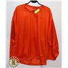 Image 1 : ORANGE PLAIN JERSEY SIZE L