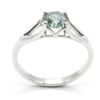 SILVER MOISSANITE (ROUND 7 MM)(1.35CT) RHODIUM