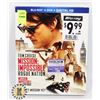 NEW MISSION IMPOSSIBLE ROGUE NATION BLU RAY + DVD