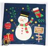 NEW MERRY CHRISTMAS SNOWMAN PILLOW CASE