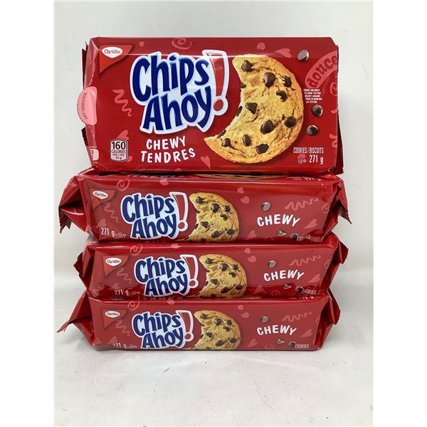 Chips Ahoy Chew Cookies (4 x 271g)