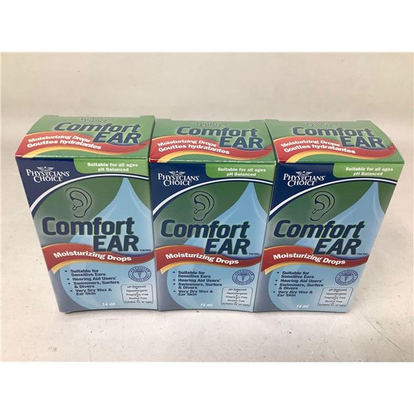 Physicians Choice Comfort Ear Moisturizing Drops (3 x 14ml)