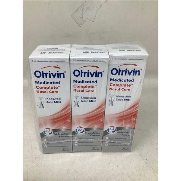 Otrivin Medicated Complete Nasal Care (3 x 20ml)
